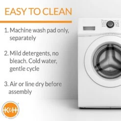 K&H Pet Products Memory Foam Dog Crate Pad, Gray 13 K&H Pet Products Memory Foam Dog Crate Pad, Gray -PetSafe Shop Sale 100545 PT4. AC SS1800 V1629842801