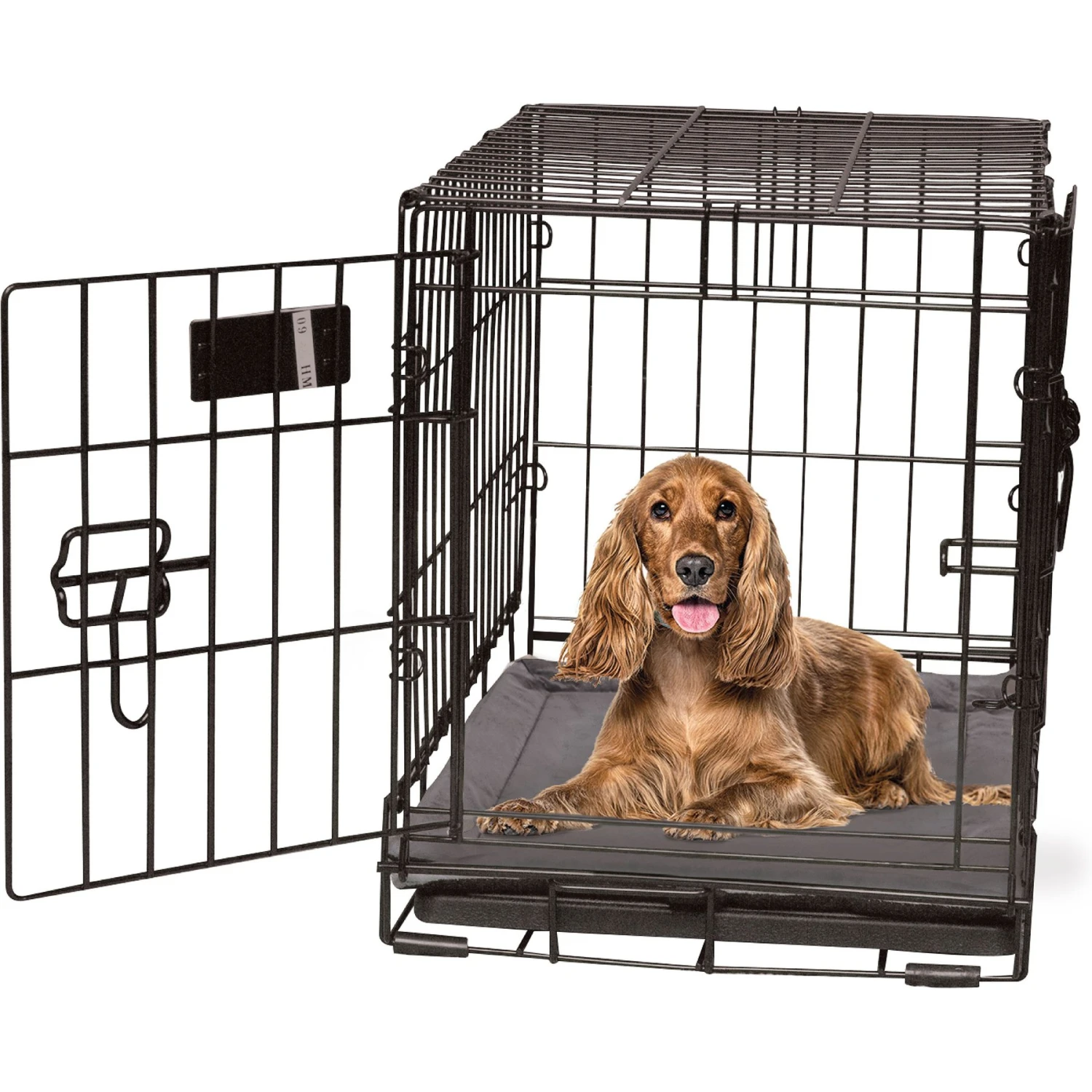 K&H Pet Products Memory Foam Dog Crate Pad, Gray 8 K&H Pet Products Memory Foam Dog Crate Pad, Gray - Image 8