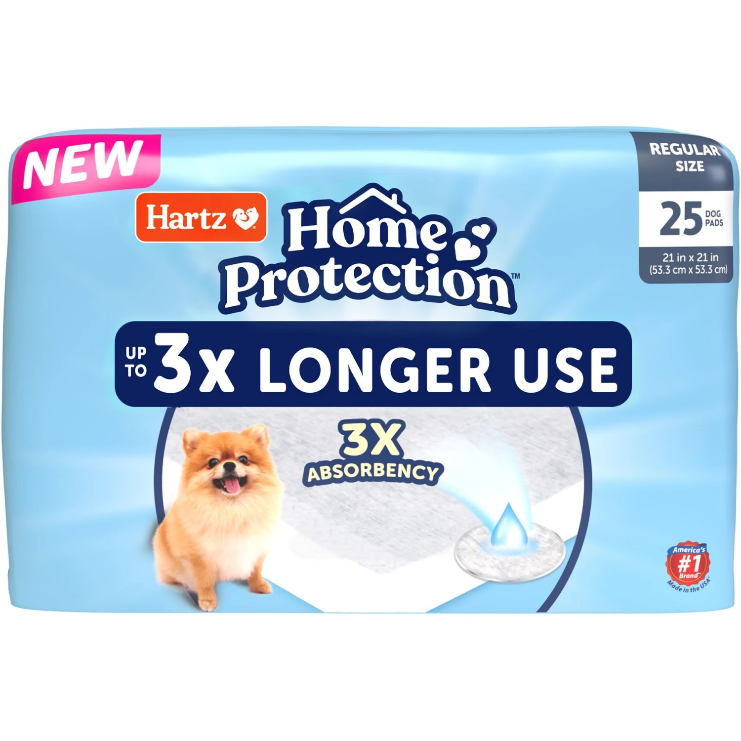 Hartz Home Protection Miracle Guard Dog Potty Pads, Regular, 25 Count 1 Hartz Home Protection Miracle Guard Dog Potty Pads, Regular, 25 Count