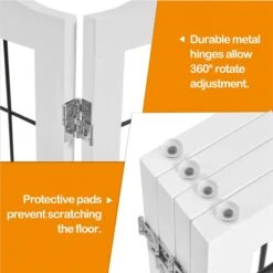 Yaheetech 4-Panel Dog Gate -PetSafe Shop Sale 1033302 PT4. AC SS1800 V1703798841