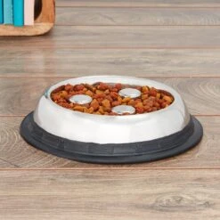 QT Dog Brake-Fast Non-Skid Stainless Steel Dog & Cat Bowl 8 QT Dog Brake-Fast Non-Skid Stainless Steel Dog & Cat Bowl -PetSafe Shop Sale 105510 PT7. AC SS1800 V1517522479