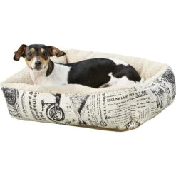 Paws & Pals 1800's Newspaper Bolster Cat & Dog Bed 10 Paws & Pals 1800's Newspaper Bolster Cat & Dog Bed -PetSafe Shop Sale 106303 PT3. AC SS1800 V1566250035