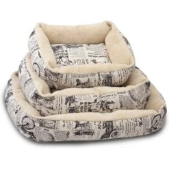 Paws & Pals 1800's Newspaper Bolster Cat & Dog Bed 11 Paws & Pals 1800's Newspaper Bolster Cat & Dog Bed -PetSafe Shop Sale 106303 PT4. AC SS1800 V1518814707