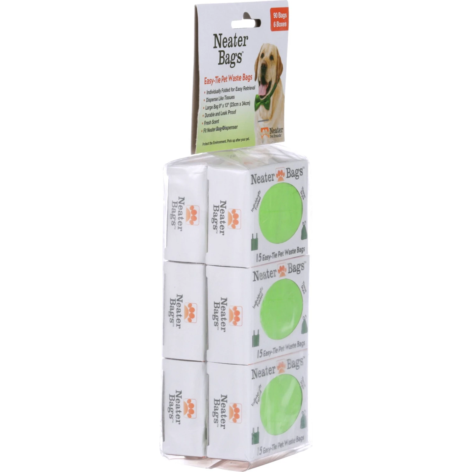 Neater Pets Neater Bags Easy-Tie Tissue-Like Dispensing Pet Waste Refill Bags 5 Neater Pets Neater Bags Easy-Tie Tissue-Like Dispensing Pet Waste Refill Bags - Image 5