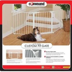 Command Pet Products Auto Closing Custom Fit Pet Gate, White 9 Command Pet Products Auto Closing Custom Fit Pet Gate, White -PetSafe Shop Sale 109330 PT5. AC SS1800 V1627687580