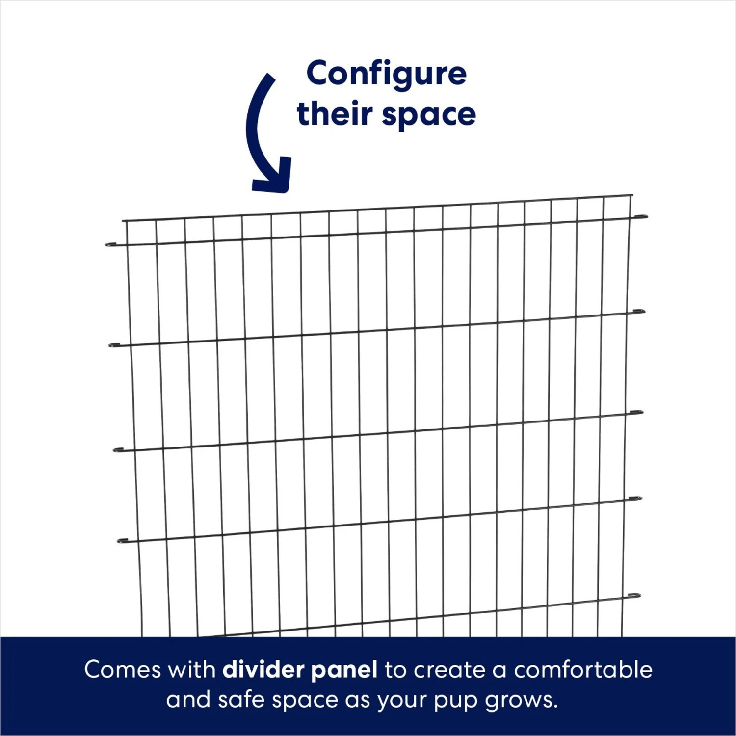 Frisco Heavy Duty Fold & Carry Single Door Collapsible Wire Dog Crate 5 Frisco Heavy Duty Fold & Carry Single Door Collapsible Wire Dog Crate - Image 5