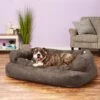 Snoozer Pet Products Luxury Overstuffed Cat & Dog Bed With Removable Cover
