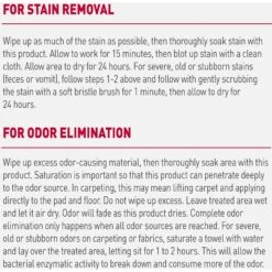 Nature's Miracle Advanced Dog Enzymatic Stain Remover & Odor Eliminator Spray, 32-oz Bottle -PetSafe Shop Sale 115521 PT5. AC SS1800 V1701453399