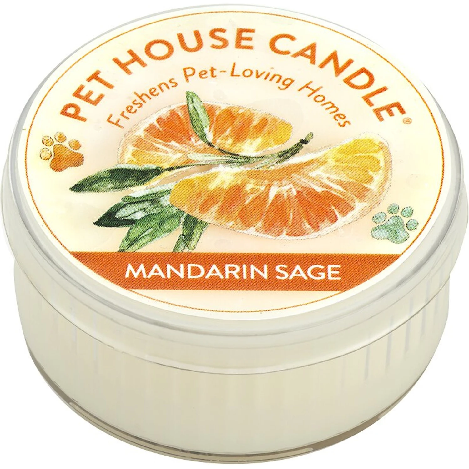 Pet House Mandarin Sage Pet House Plant-Based Mini Candle 1 Pet House Mandarin Sage Pet House Plant-Based Mini Candle