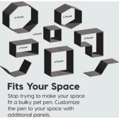 IRIS USA 4-Panel Dog Exercise Playpen, 24-in -PetSafe Shop Sale 116440 PT7. AC SS1800 V1689701186
