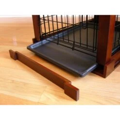 Merry Products Double Door Furniture Style Dog Crate, Mahogany 13 Merry Products Double Door Furniture Style Dog Crate, Mahogany -PetSafe Shop Sale 118021 PT6. AC SS1800 V1562180689