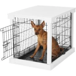 Merry Products Double Door Furniture Style Dog Crate & End Table 10 Merry Products Double Door Furniture Style Dog Crate & End Table -PetSafe Shop Sale 118029 PT3. AC SS1800 V1569020377