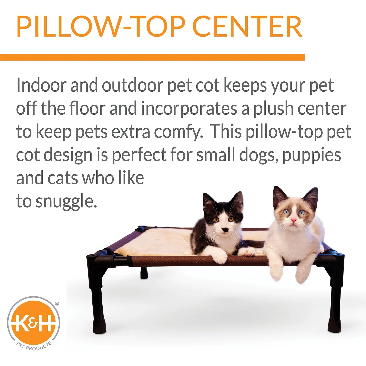 K&H Pet Products Comfy Pet Cot Elevated Pet Bed 3 K&H Pet Products Comfy Pet Cot Elevated Pet Bed - Image 3