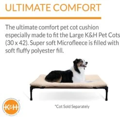 K&H Pet Products Original Cot Pad For Elevated Dog Bed -PetSafe Shop Sale 121253 PT2. AC SS1800 V1620846325