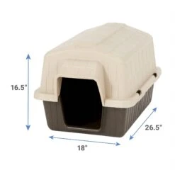 Aspen Pet Petbarn 3 Plastic Dog House -PetSafe Shop Sale 125280 PT2. AC SS1800 V1564754861
