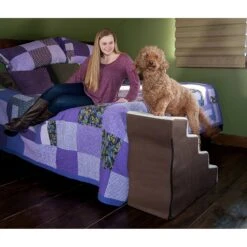 Pet Gear Easy Step IV Deluxe Soft Cat & Dog Stairs -PetSafe Shop Sale 126892 PT4. AC SS1800 V1496353272