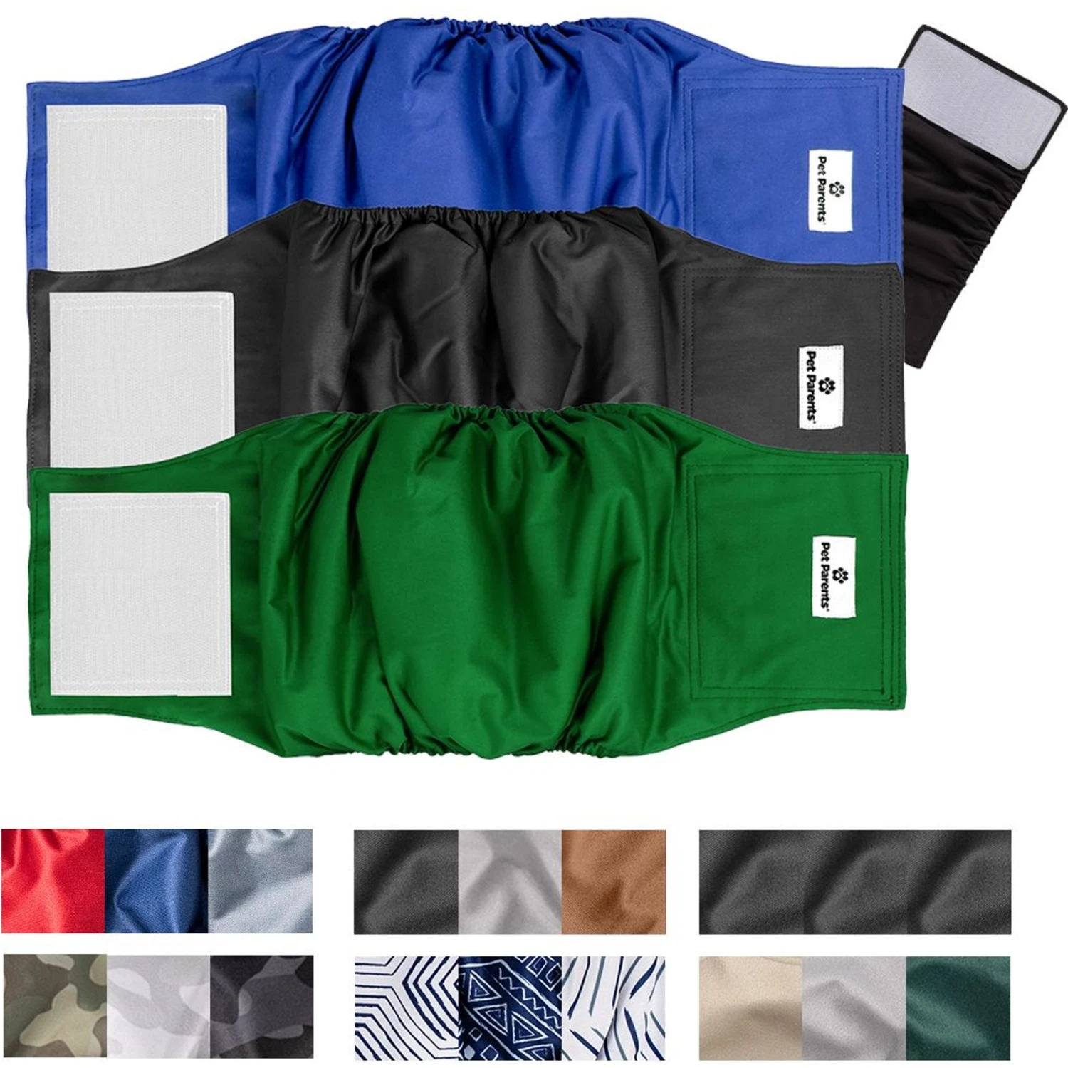 Pet Parents Belly Band Washable Male Dog Wrap + Extendrs 1 Pet Parents Belly Band Washable Male Dog Wrap + Extendrs