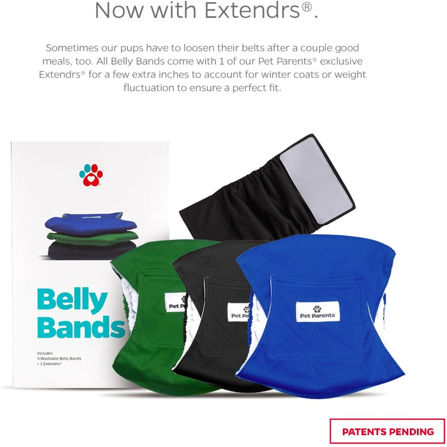 Pet Parents Belly Band Washable Male Dog Wrap + Extendrs 3 Pet Parents Belly Band Washable Male Dog Wrap + Extendrs - Image 3