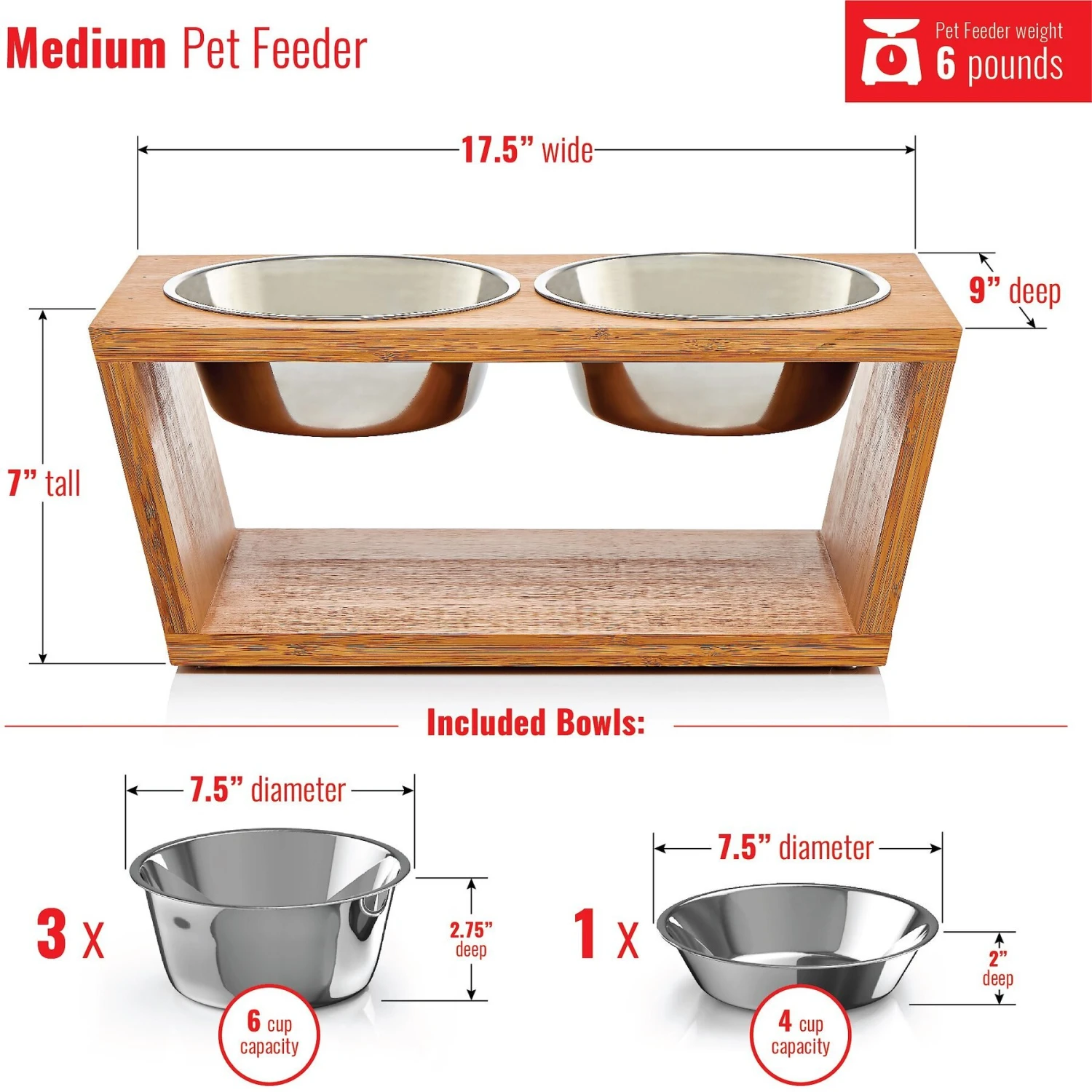 Pawfect Pets Premium Non-Skid Elevated Dog & Cat Bowl 4 Pawfect Pets Premium Non-Skid Elevated Dog & Cat Bowl - Image 4