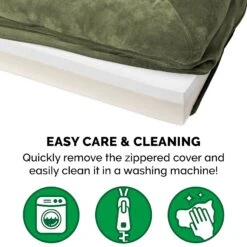 FurHaven Faux Fur Memory Top Bolster Dog Bed With Removable Cover -PetSafe Shop Sale 138444 PT7. AC SS1800 V1606801342