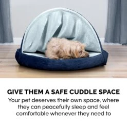 FurHaven Microvelvet Snuggery Orthopedic Cat & Dog Bed With Removable Cover 15 FurHaven Microvelvet Snuggery Orthopedic Cat & Dog Bed With Removable Cover -PetSafe Shop Sale 145029 PT6. AC SS1800 V1693937653