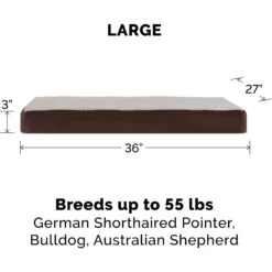 FurHaven Faux Sheepskin & Suede Deluxe Orthopedic Cat & Dog Bed With Removable Cover -PetSafe Shop Sale 145039 PT4. AC SS1800 V1606363017