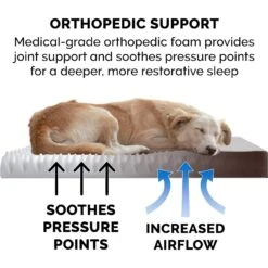 FurHaven Faux Sheepskin & Suede Deluxe Orthopedic Cat & Dog Bed With Removable Cover -PetSafe Shop Sale 145039 PT6. AC SS1800 V1606390337