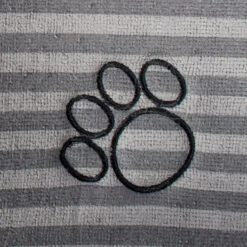 Bone Dry Stripe Embroidered Paw Print Dog & Cat Food Mat 7 Bone Dry Stripe Embroidered Paw Print Dog & Cat Food Mat -PetSafe Shop Sale 153980 PT3. AC SS1800 V1539714717