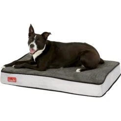 Brindle Plush Orthopedic Pillow Cat & Dog Bed With Removable Cover -PetSafe Shop Sale 154128 PT3. AC SS1800 V1566420452