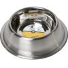OurPets Durapet Premium Rubber-Bonded Stainless Steel No-Tip Bowl