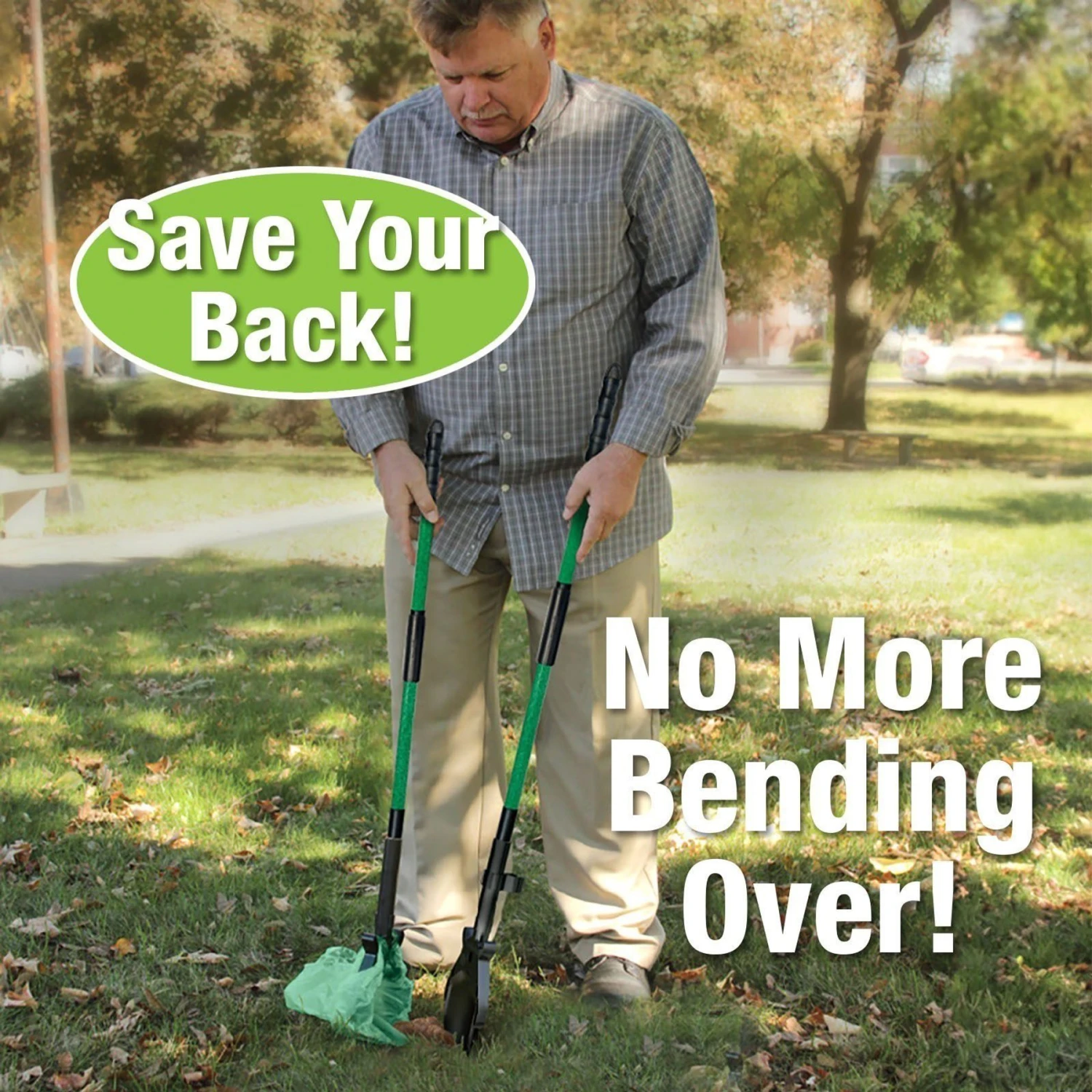 Pooch Approved Products GoGo Stik E-Z Clean Pooper Scooper Set 3 Pooch Approved Products GoGo Stik E-Z Clean Pooper Scooper Set - Image 3