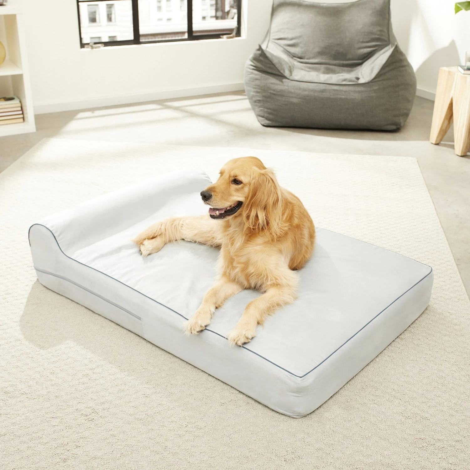 KOPEKS Orthopedic Pillow Dog Bed With Removable Cover 1 KOPEKS Orthopedic Pillow Dog Bed With Removable Cover