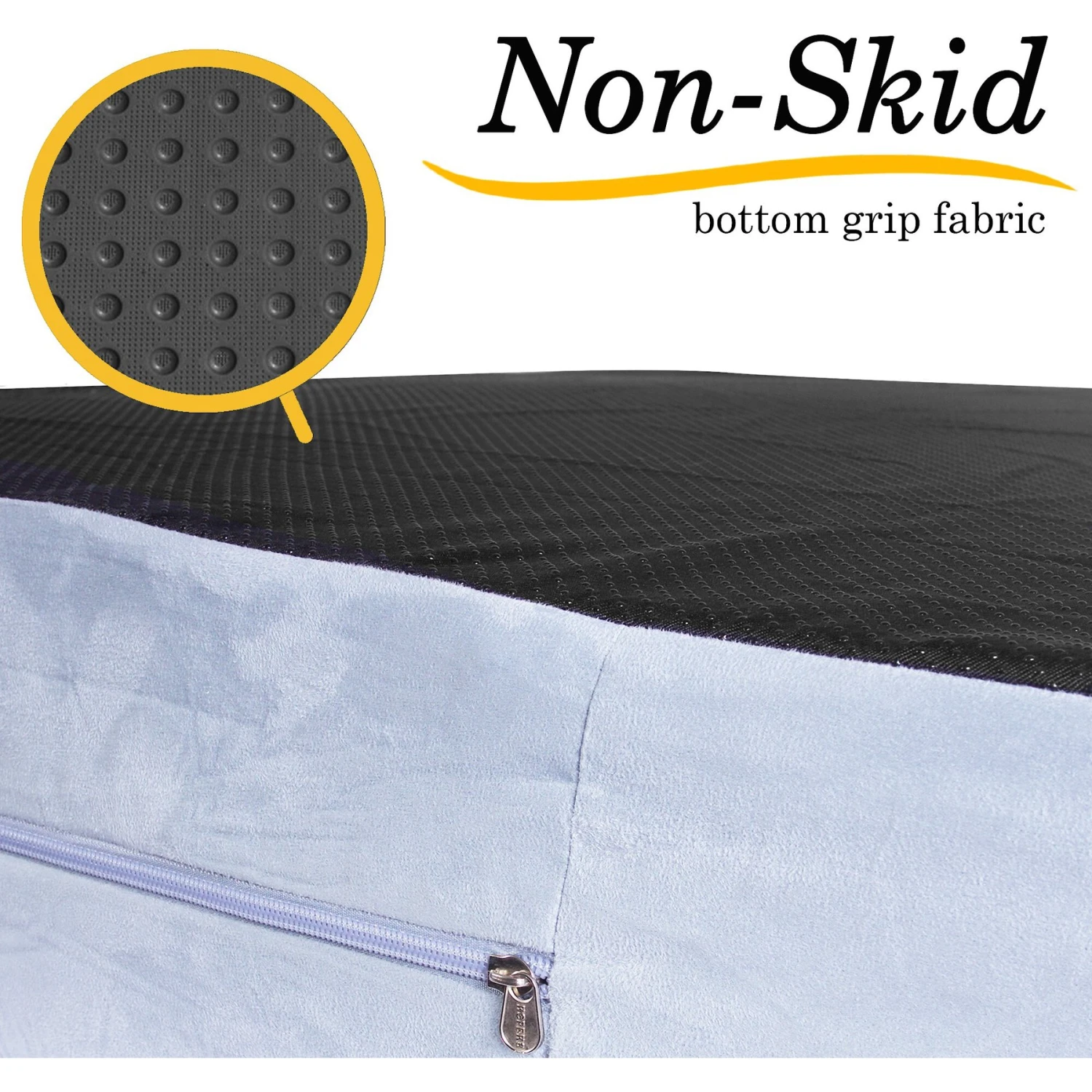 KOPEKS Orthopedic Pillow Dog Bed With Removable Cover 6 KOPEKS Orthopedic Pillow Dog Bed With Removable Cover - Image 6