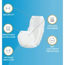 Honey Care All-Absorb Disposable Male Dog Wraps -PetSafe Shop Sale 159971 PT3. AC SS1800 V1696519273