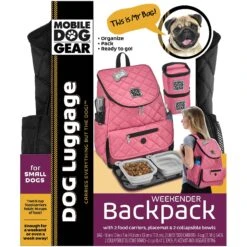 Mobile Dog Gear Weekender Backpack Pet Travel Bag -PetSafe Shop Sale 161455 PT3. AC SS1800 V1573829587