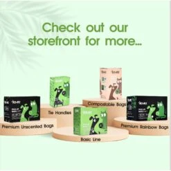 PET N PET Tie Handle Dog Poop Bags -PetSafe Shop Sale 169778 PT6. AC SS1800 V1689362204