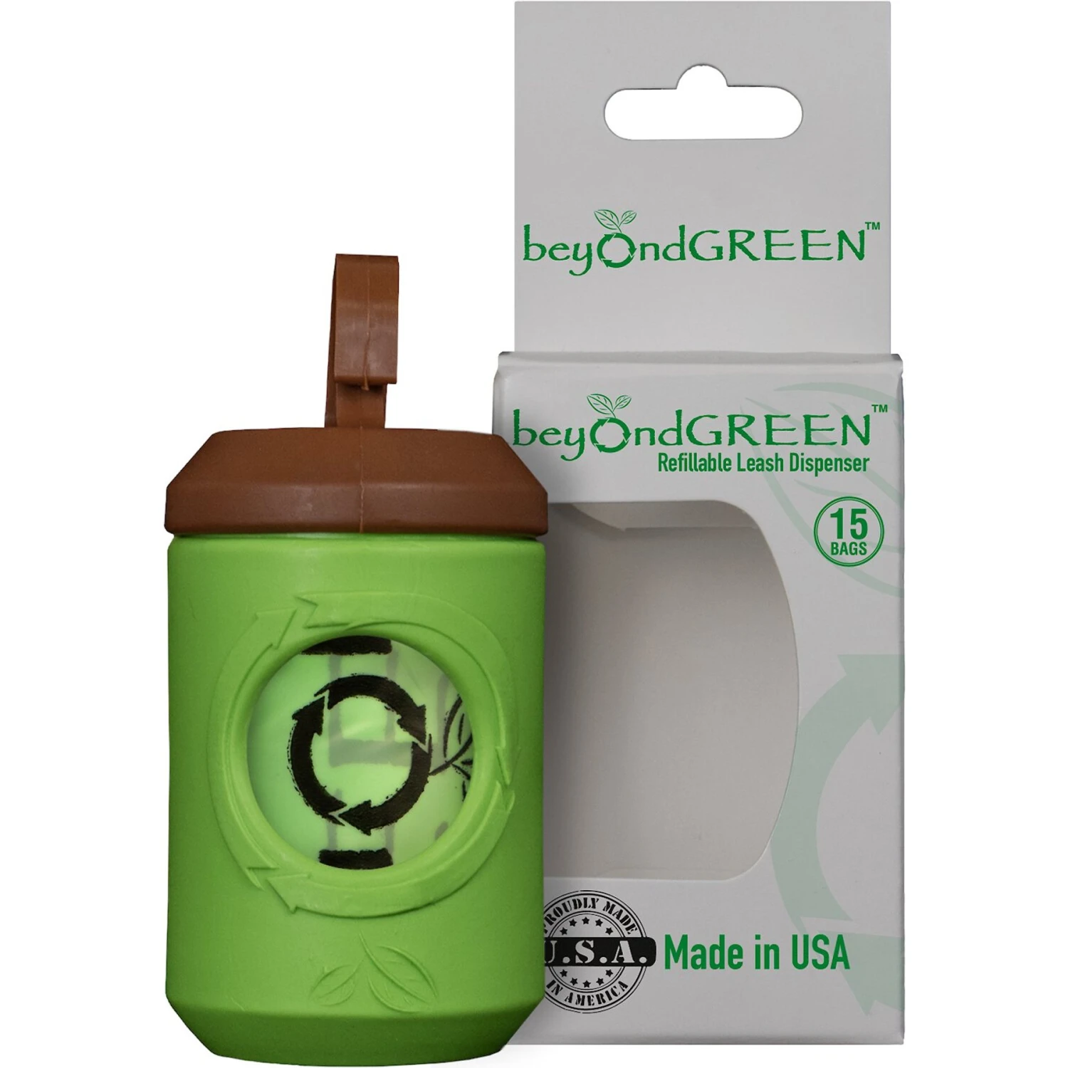 BeyondGREEN Poop Bags Dispenser With Plant-Based Dog Waste Bags 3 BeyondGREEN Poop Bags Dispenser With Plant-Based Dog Waste Bags - Image 3