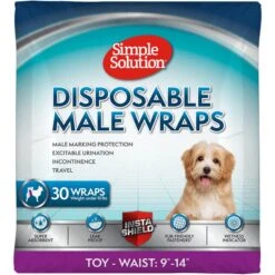 Simple Solution Disposable Male Dog Wrap
