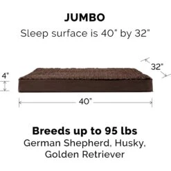 FurHaven Ultra Plush Deluxe Cooling Gel Pillow Dog Bed With Removable Cover -PetSafe Shop Sale 173191 PT4. AC SS1800 V1669411316