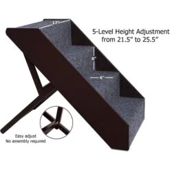 Arf Pets Foldable Dog & Cat Stairs, Black -PetSafe Shop Sale 173269 PT3. AC SS1800 V1569550921