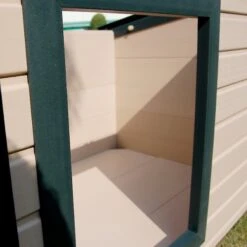 New Age Pet ECOFLEX Rustic Lodge Style Outdoor Dog House -PetSafe Shop Sale 175311 PT2. AC SS1800 V1563893519