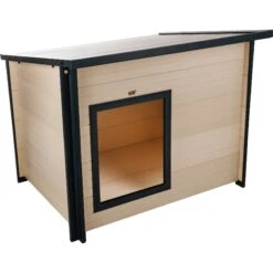 New Age Pet ECOFLEX Rustic Lodge Style Outdoor Dog House -PetSafe Shop Sale 175311 PT4. AC SS1800 V1627938797