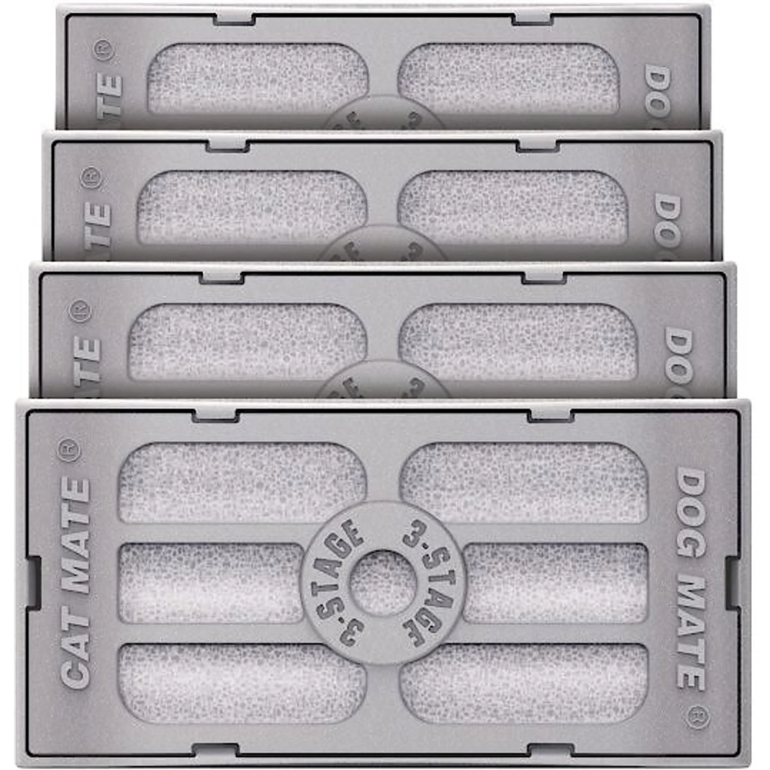 Cat Mate 3-Stage Filter Cartridges 1 Cat Mate 3-Stage Filter Cartridges