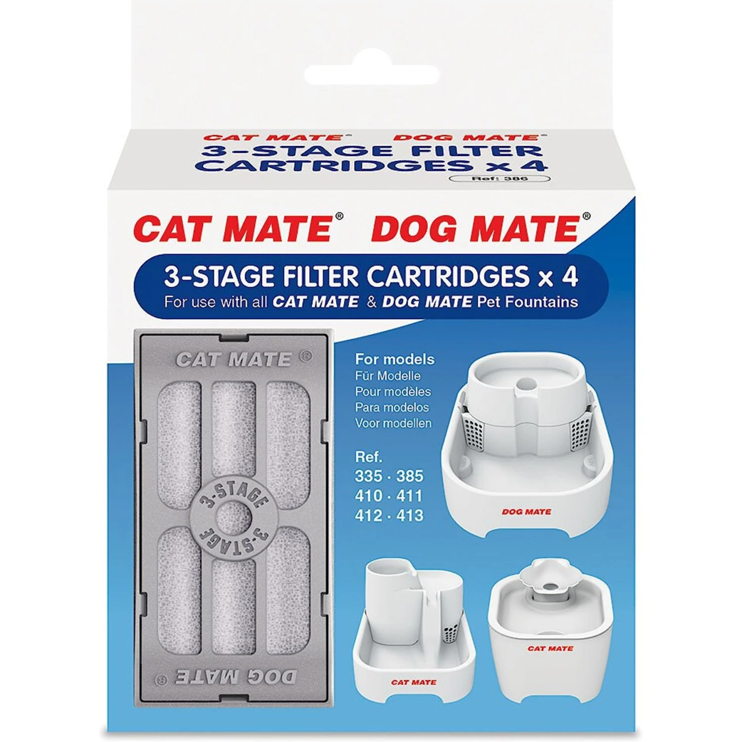 Cat Mate 3-Stage Filter Cartridges 2 Cat Mate 3-Stage Filter Cartridges - Image 2