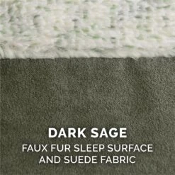 FurHaven Two-Tone Deluxe Chaise Memory Top Cat & Dog Bed With Removable Cover -PetSafe Shop Sale 176268 PT8. AC SS1800 V1606794737