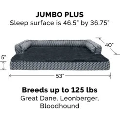 FurHaven Comfy Couch Orthopedic Bolster Dog Bed With Removable Cover 17 FurHaven Comfy Couch Orthopedic Bolster Dog Bed With Removable Cover -PetSafe Shop Sale 178147 PT8. AC SS1800 V1681488168