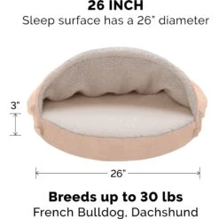 FurHaven Faux Sheepskin Snuggery Gel Top Cat & Dog Bed With Removable Cover -PetSafe Shop Sale 178805 PT4. AC SS1800 V1617152203