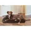 FurHaven Plush Deluxe Chaise Cooling Gel Cat & Dog Bed With Removable Cover