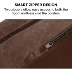 FurHaven Plush Deluxe Chaise Cooling Gel Cat & Dog Bed With Removable Cover 16 FurHaven Plush Deluxe Chaise Cooling Gel Cat & Dog Bed With Removable Cover -PetSafe Shop Sale 178937 PT7. AC SS1800 V1703798709