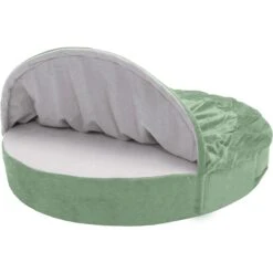FurHaven Microvelvet Snuggery Gel Top Covered Cat & Dog Bed With Removable Cover -PetSafe Shop Sale 179003 PT2. AC SS1800 V1612499493